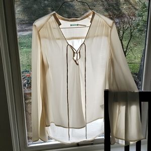 KIMCHI Blue cream color long sleeve